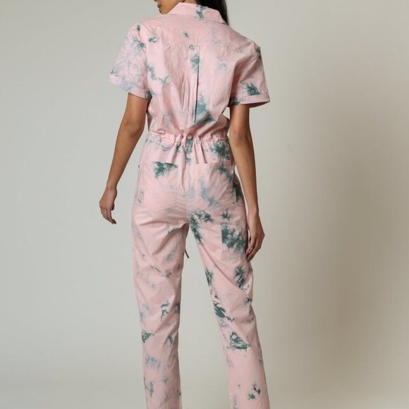 Rachel Antonoff Matthew Jumpsuit in Tie Dye -- EEUC - Picture 2 of 4